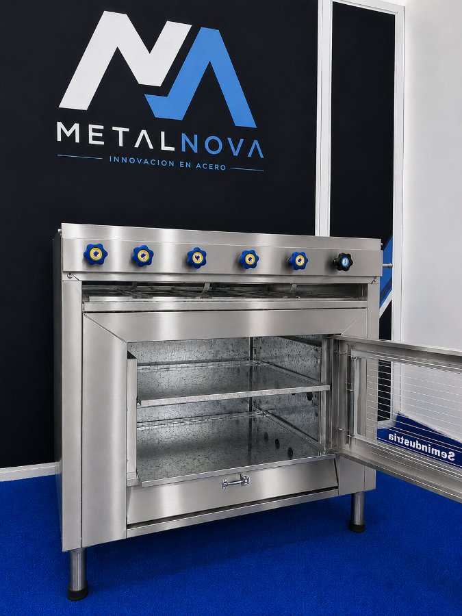 Cocina con horno 5 quemadores mixta thumbnail 3