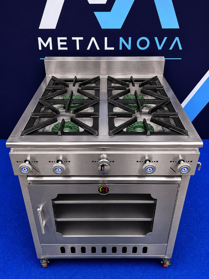 Cocina alta gama línea americana 4 quemadores thumbnail 2