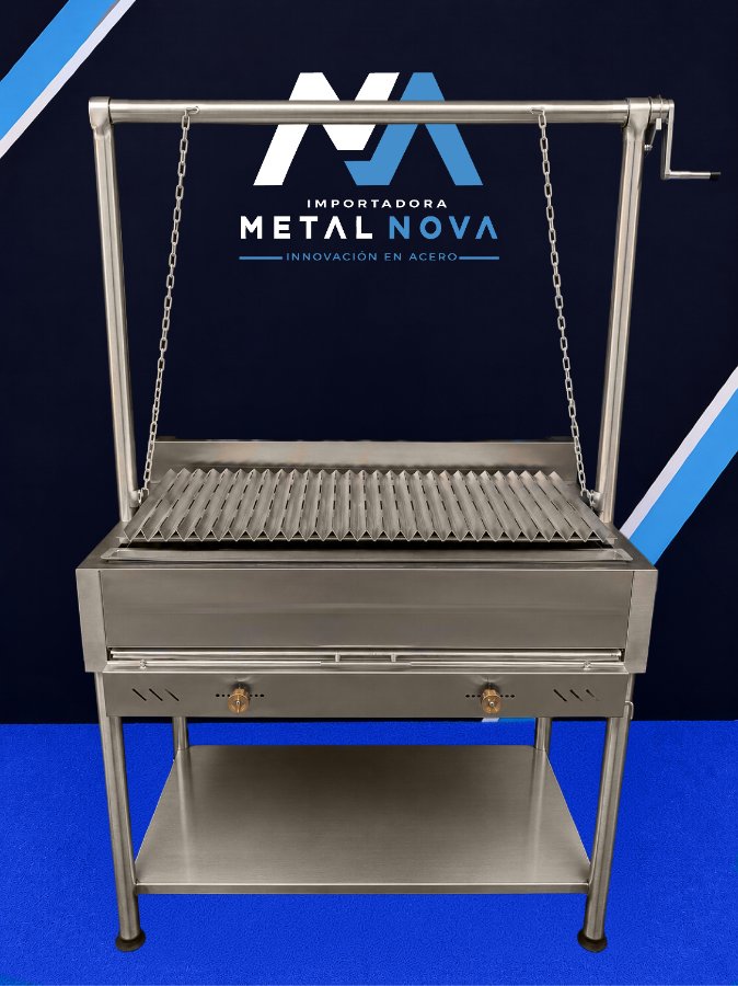 Asador Grill Profesional con sistema de nivelación