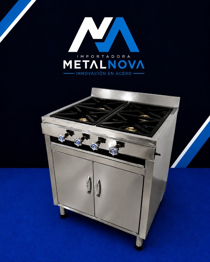 Cocina 4 quemadores cerrada thumbnail 2